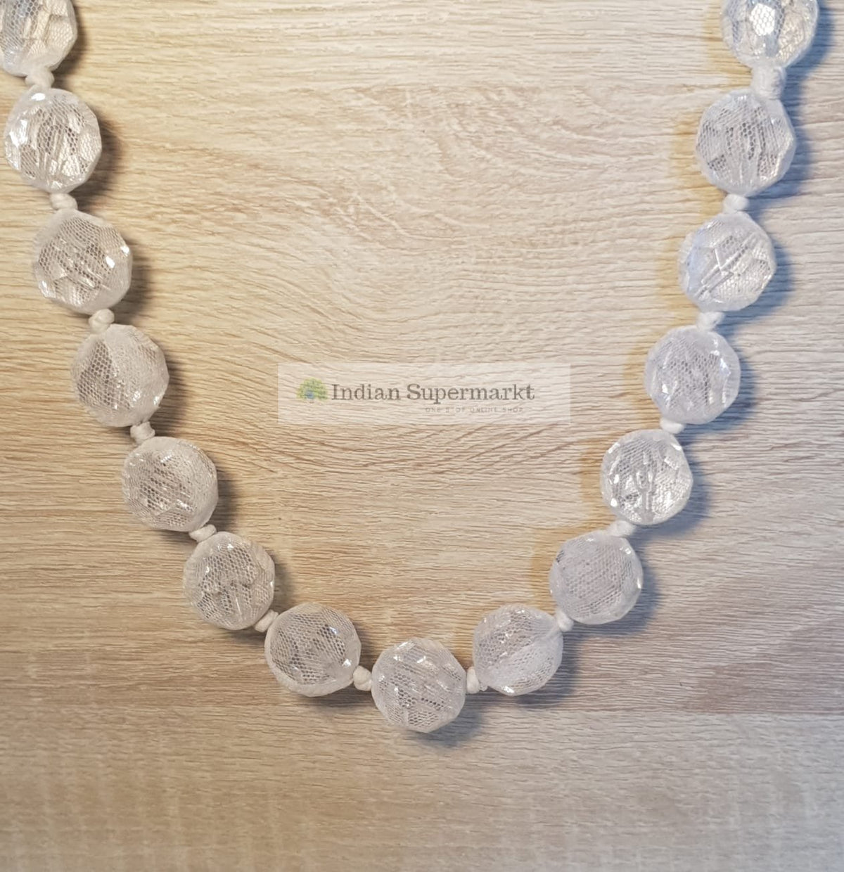 White Pearl Necklace - Indiansupermarkt