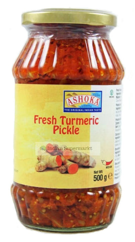 Ashoka Fresh Turmeric Pickle  500gm - Indiansupermarkt
