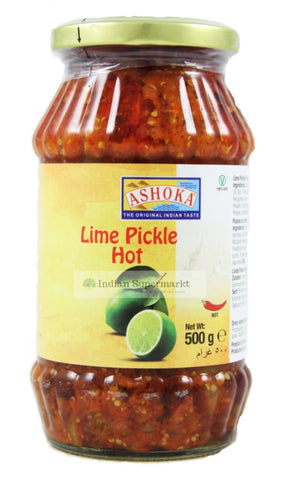 Ashoka Lime Pickle Hot  500gm - Indiansupermarkt