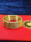 Set of 4 Golden Bangles - Indiansupermarkt