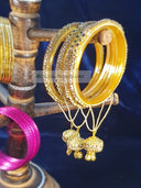 Golden Bangles - Set of Four - Indiansupermarkt