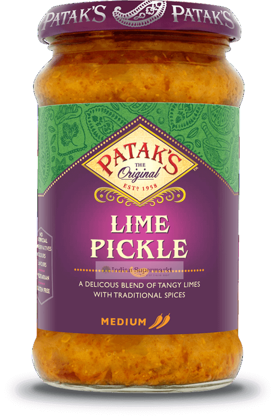 Patak Lime Pickle  Mild  250gm - Indiansupermarkt