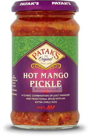 Patak Mango Pickle Hot  300gm - Indiansupermarkt