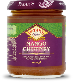 Patak Mango Chutney mild 340gm - Indiansupermarkt