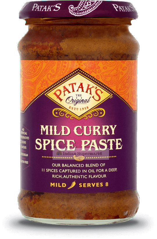 Patak Mild Curry Paste  283gm - Indiansupermarkt