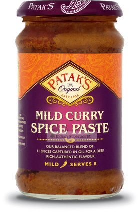 Patak Mild Curry Paste  283gm - Indiansupermarkt