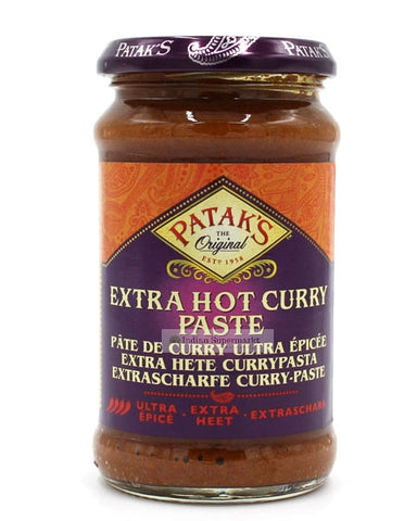 Patak Extra Hot Curry  Paste  283gm - Indiansupermarkt