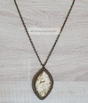 Stone Pendant Necklace - Indiansupermarkt