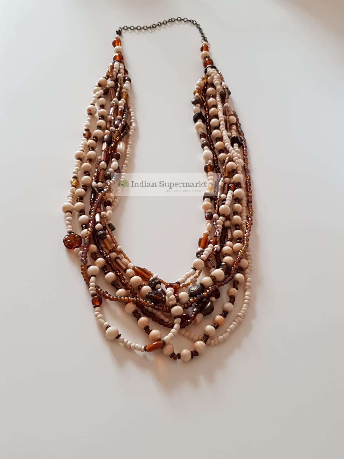 Pearl & Beads Neckpiece - Indiansupermarkt