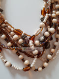 Pearl & Beads Neckpiece - Indiansupermarkt
