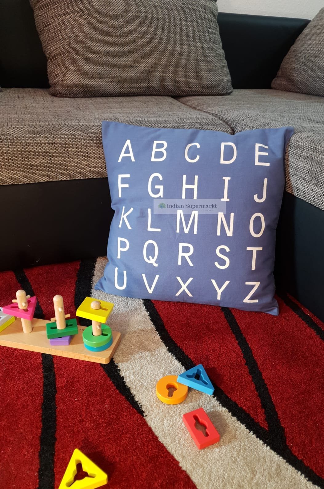 Alphabet Cusion Cover - Indiansupermarkt