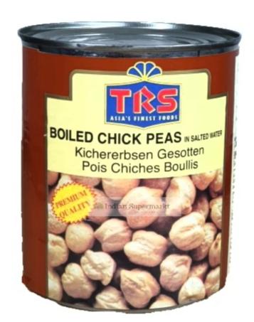 TRS Canned Boiled Chick Peas  800gm - Indiansupermarkt