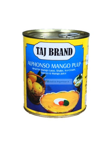 Taj Alphonso Mango Pulp  850gm - Indiansupermarkt