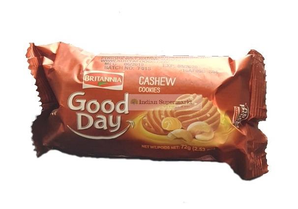 Britannia Good Day Cashew Cookies 72gm - IndianSupermarkt