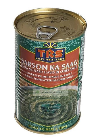 TRS Canned Sarson Ka Saag  450gm - Indiansupermarkt