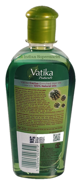 Dabur Vatika Wild Cactus Hair Oil  200ml - Indiansupermarkt