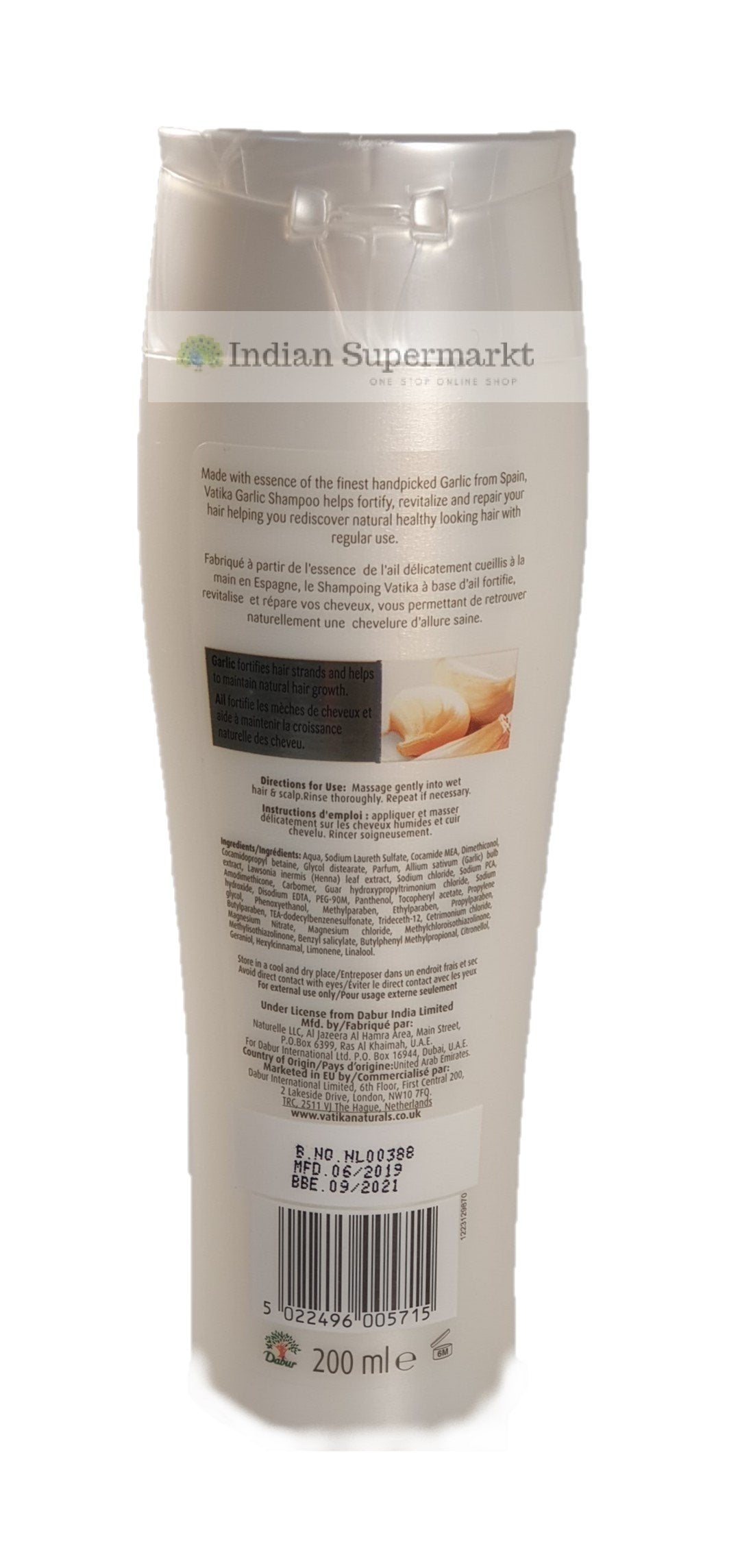 Garlic shampoo lehsun shampoo - Indiansupermarkt