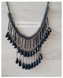 Black Pearl Necklace - Indiansupermarkt