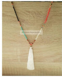 Thread & Pearls Necklace - Indiansupermarkt