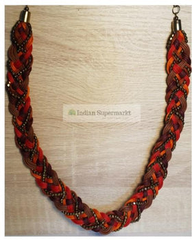 Thread & Beads Necklace - Indiansupermarkt