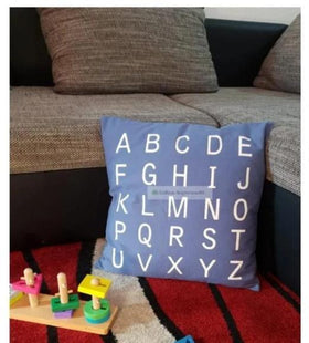 Alphabet Cusion Cover - Indiansupermarkt