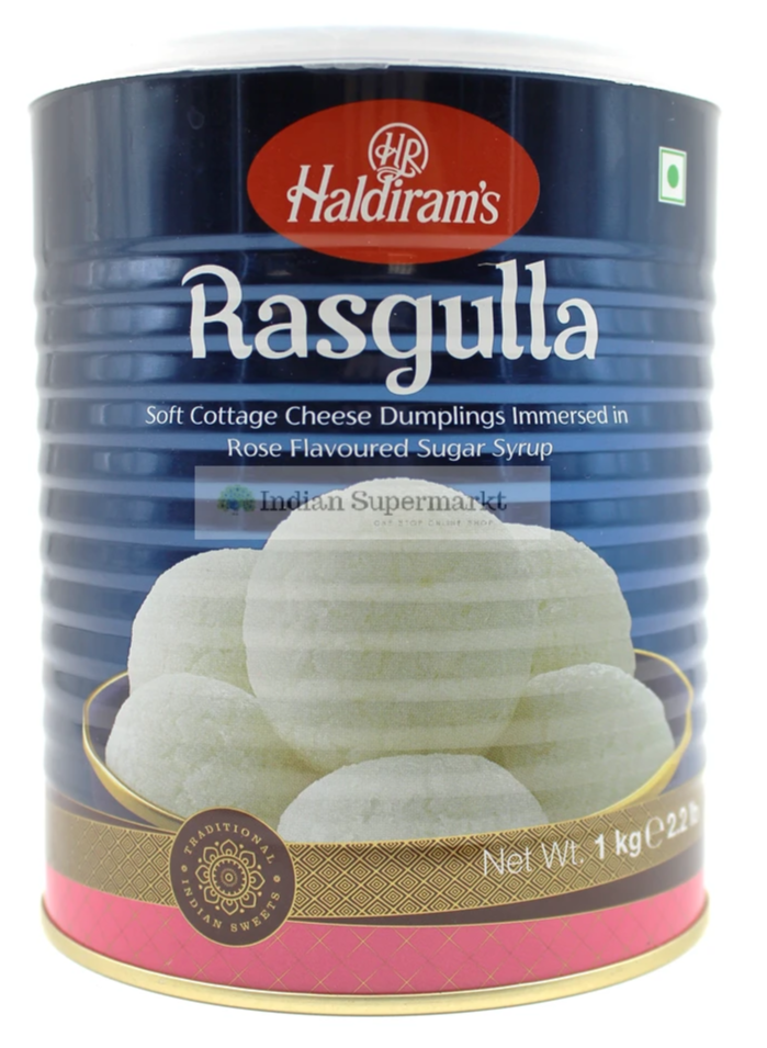 Haldiram Rasgulla  1kg - Indiansupermarkt