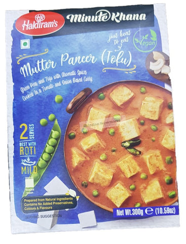 Haldiram Mutter Paneer 300gm - Indiansupermarkt