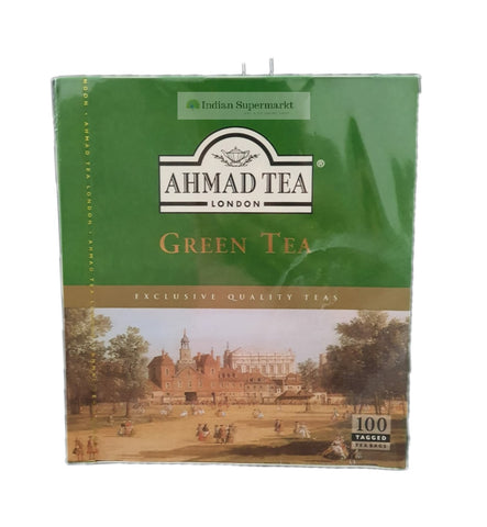 Ahmad Green Tea 100 Teabags - Indiansupermarkt