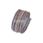 Purple Beads and Pearl Bracelet - Indiansupermarkt