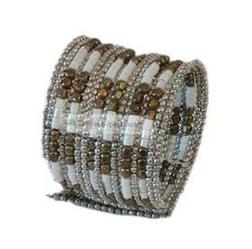 White Beads Bracelet - Indiansupermarkt