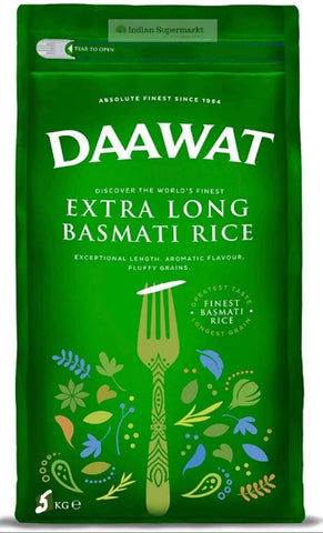 Daawat Extra Long Basmati Rice  - Indiansupermarkt