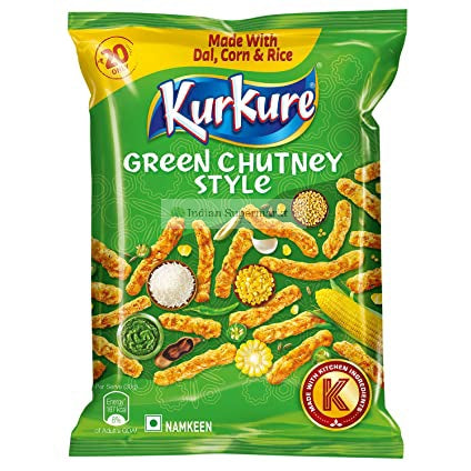 Kurkure Green Chutney style  100gm - Indiansupermarkt