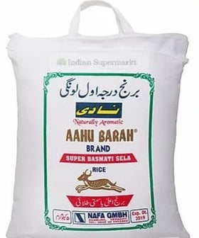 Ahu Bara Long Sella Rice 10kg - Indiansupermarkt