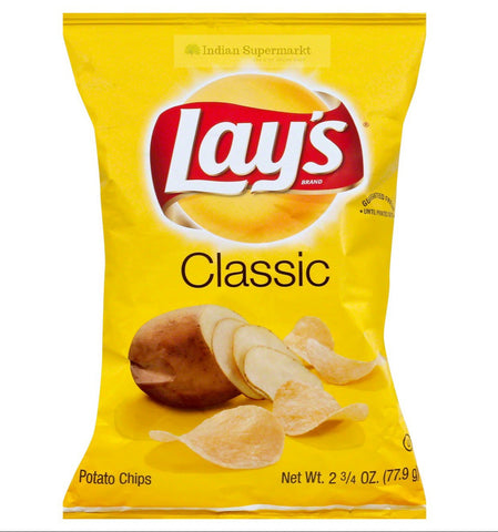 Lays Classic Salted Crisps 52gm