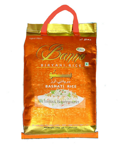 Banno Biryani Basmati Rice 5kg - Indiansupermarkt