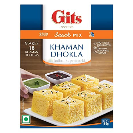 Gits Khaman Dhokla Mix  180gm - IndianSupermarkt