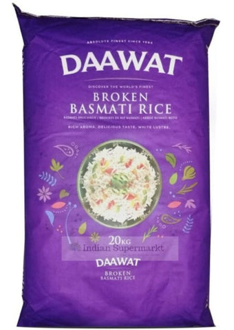 Daawat Basmati Tukda rice - indiansupermarkt
