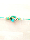 Sea Green Rakhi - indiansupermarkt