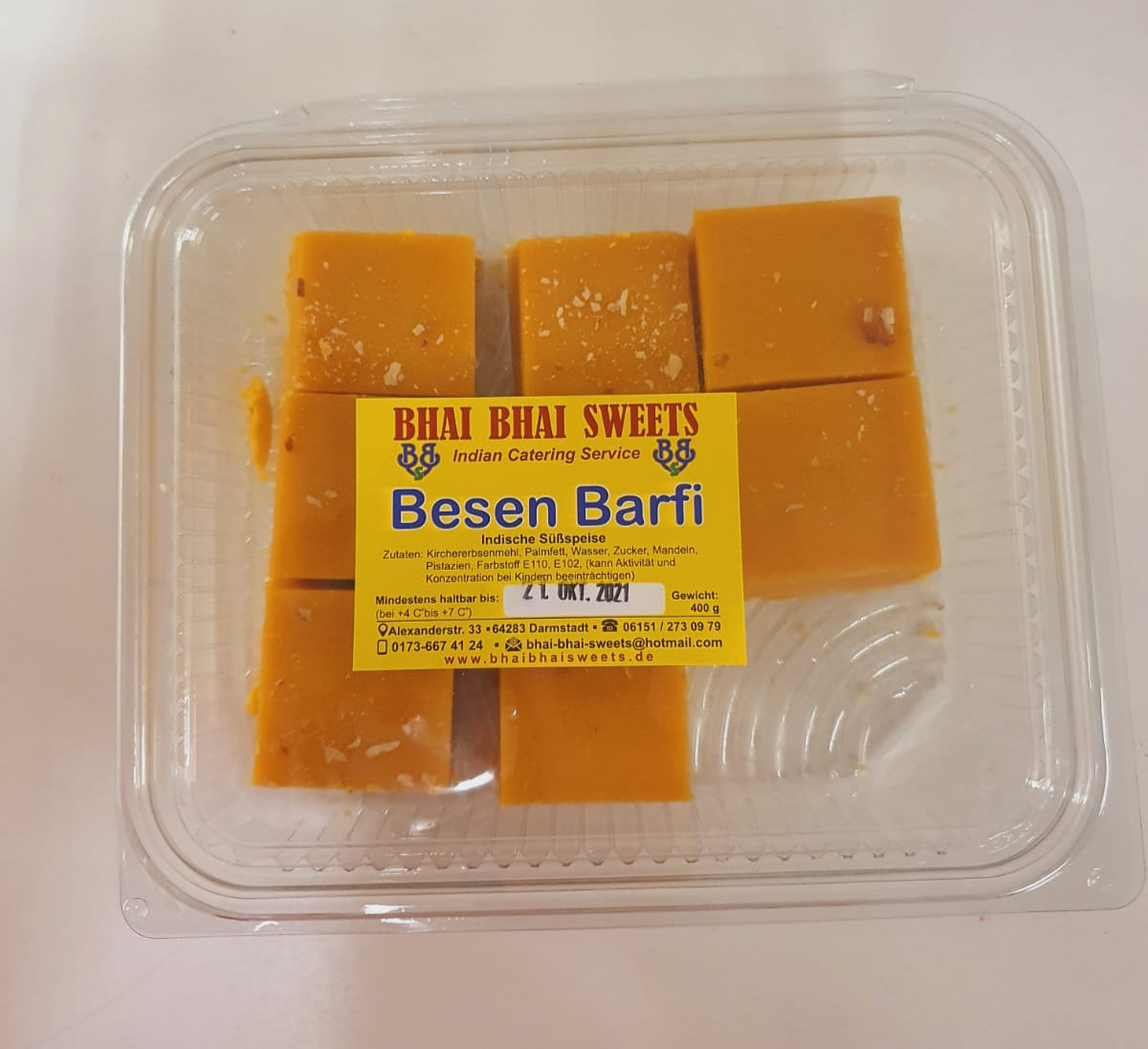 Besan Barfi - indiansupermarkt