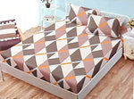 Double Bed Bedsheet Cover Set 2 sided Pillows