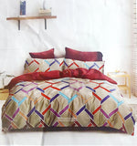 Geometric Pattern Bedsheet - indiansupermarkt