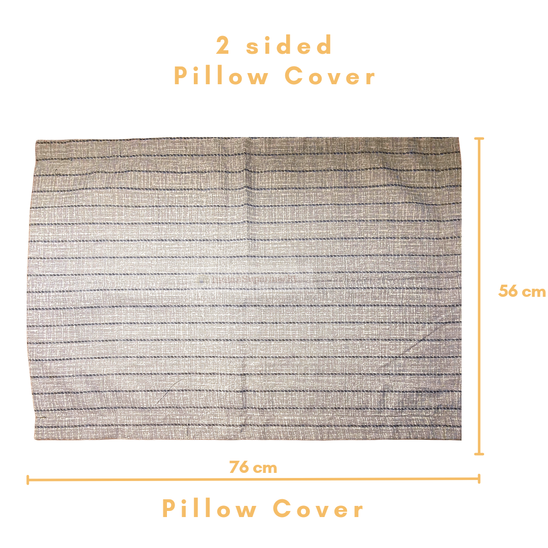 Luxurious Double Bed Bedsheet Cover Set 2 sided Pillows