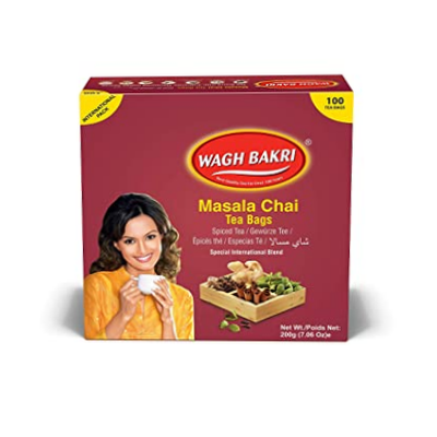 Wagh bakri Masala chai  tea bags - indiansupermarkt