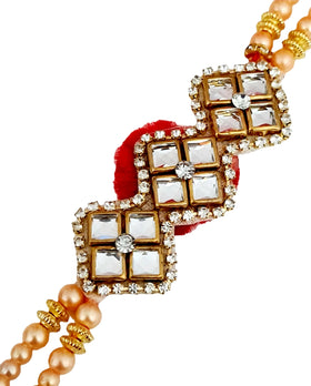Gems stones diamond rakhi in deutschland - indiansupermarkt