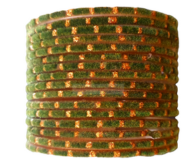 Glass Bangles Green - indiansupermarkt