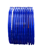 Blue plain glass bangles - indiansupermarkt