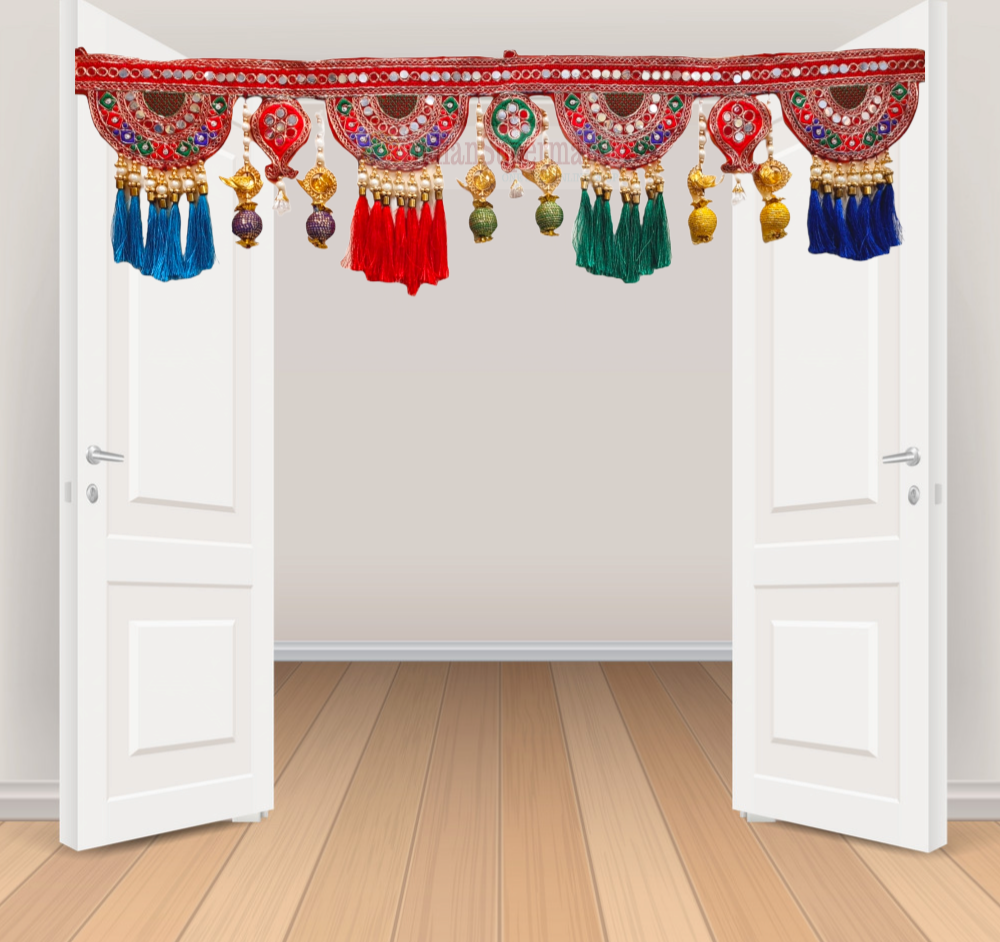 Handcrafted Ethnic Rajasthani Toran – IndianSupermarkt
