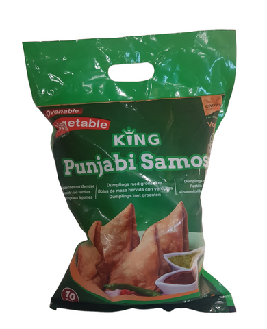 Crown frozen king punjabi samosa - indiansupermarkt 