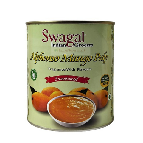 Swagat Mango Pulp Alphanso 850gm - indiansupermarkt