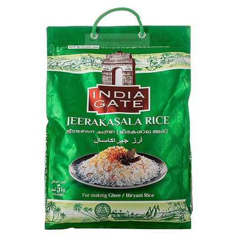 India Gate Jeera Kasala or Jeera Samba Rice 5kg - indiansupermarkt